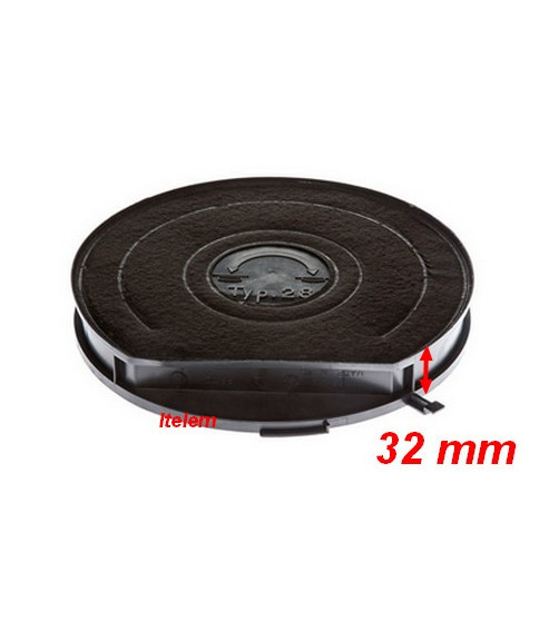 Filtre charbon actif hotte Arthur Martin 50284715005