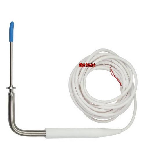 Sonde à coeur 90° PT1000 cellule de refroidissement Eberhardt
