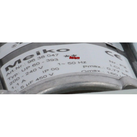 Pompe de cyclage electropompe Meiko UP60-393 1HP lave-vaisselle Meiko 9517934