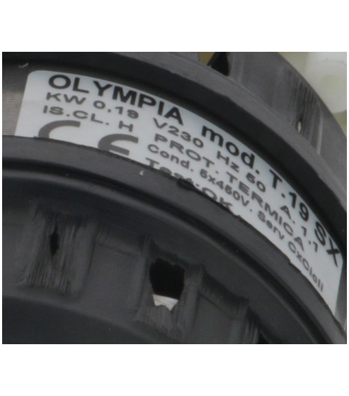 Pompe de cyclage Olympia T.19 lave-vaisselle Epms Olympia 3122304