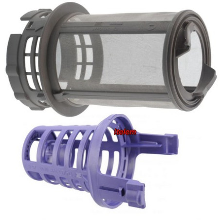 Filtres gros déchets et filtre fin lave-vaisselle Beko 1796090700