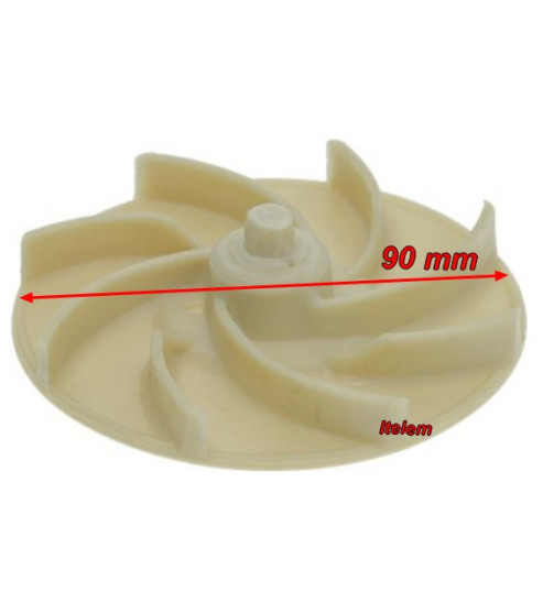 Turbine pompe de cyclage lave-vaisselle Zanussi 3122616