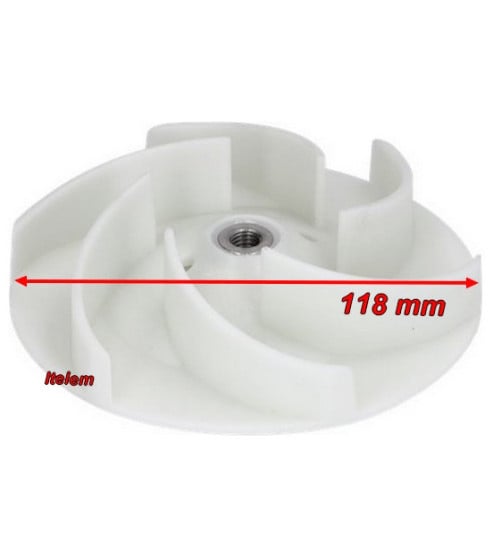 Turbine pompe de cyclage lave-vaisselle Komel