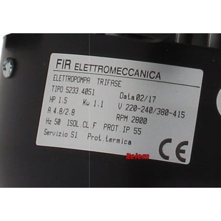 Pompe de cyclage FIR 5233DX lave-vaisselle Comenda 100797