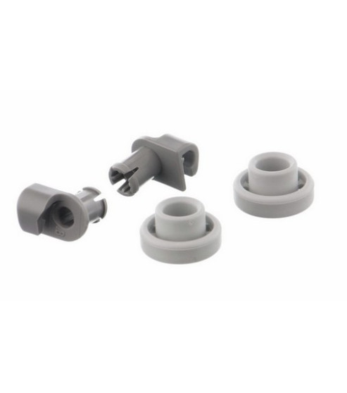 Kit roulettes panier supérieur lave-vaisselle Bosch 00424717