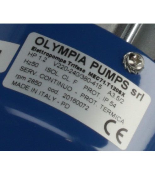 Pompe de cyclage Olympia MEC71.T120SX Elframo Komel