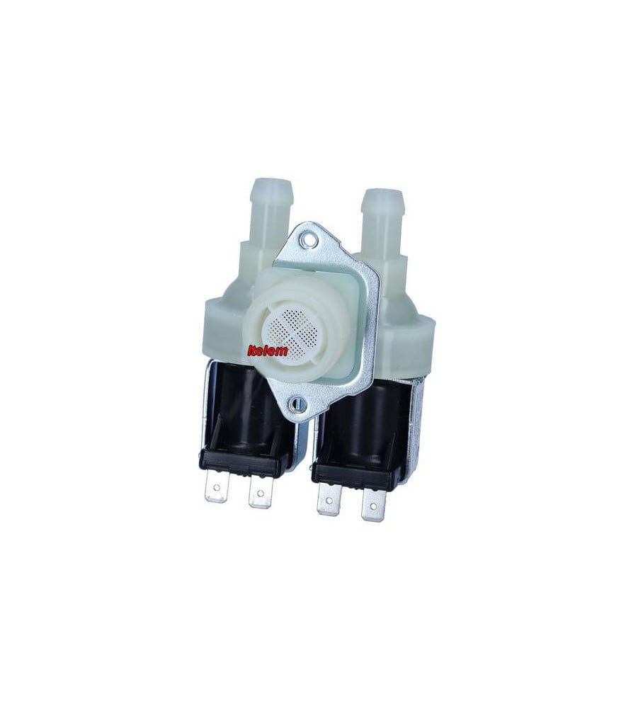 Électrovanne Double Commande 2 Voies Pour Lave-linge - Réf 33390026-E, Occasion Testée