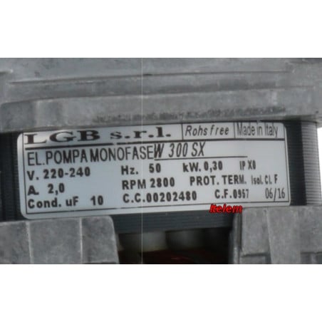 Pompe de cyclage LGB W300SX lave-vaisselle Komel 00202480