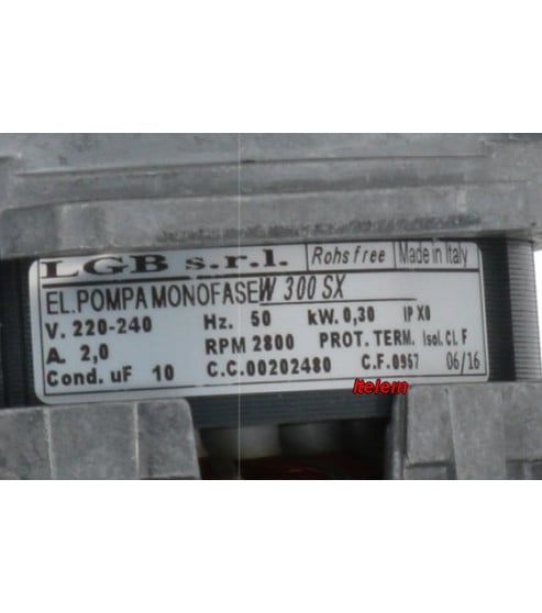 Pompe de cyclage LGB W300SX lave-vaisselle Komel 00202480