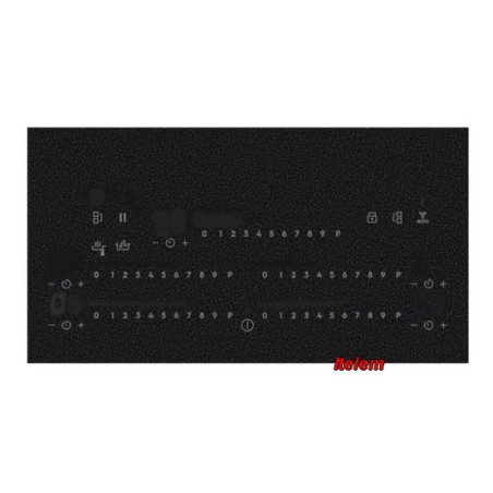 Dessus verre vitrocéramique SaphirMatt plaque de cuisson Electrolux 8585551136072