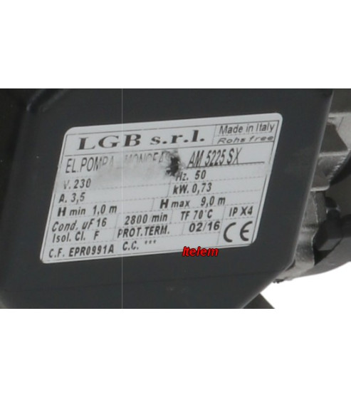 Pompe de cyclage LGB AM5225SX