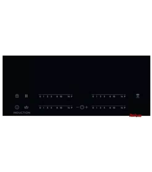 Dessus verre vitrocéramique table cuisson induction Electrolux 5551129785