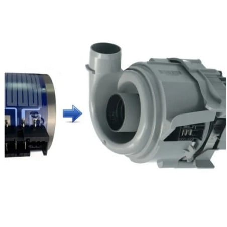 Résistance pompe cyclage résistance lave-vaisselle Siemens 00651956