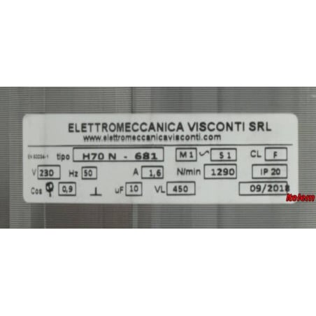 Moteur de trancheur Metro 00000000681