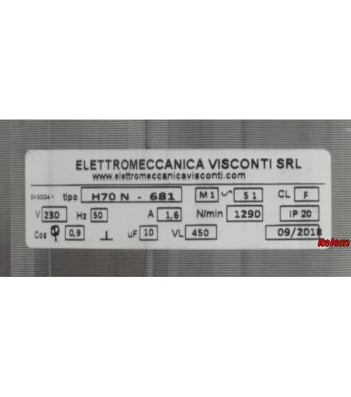 Moteur de trancheur Metro 00000000681
