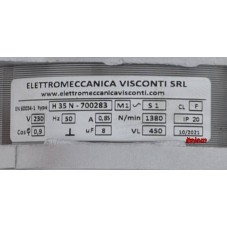 Moteur de trancheur Metro 00000700283