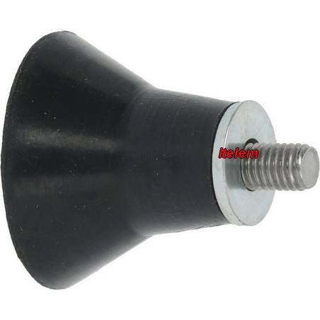 Pied avec vis fixation M8 trancheur Braher