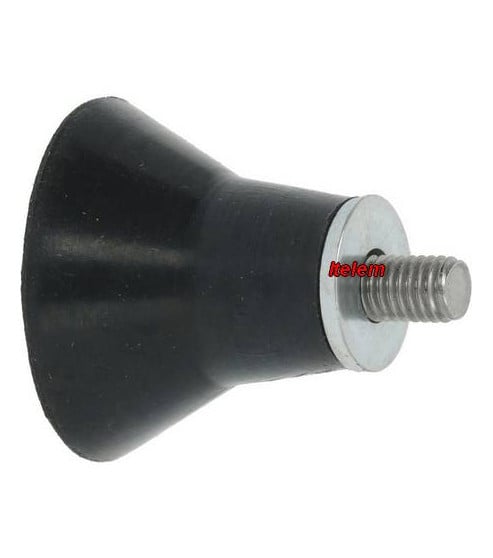 Pied avec vis fixation M8 trancheur Braher