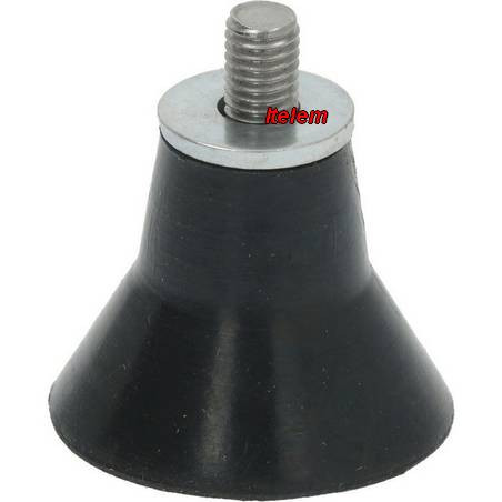 Pied avec vis de fixation M8 trancheur Braher