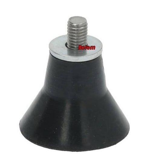 Pied avec vis de fixation M8 trancheur Braher