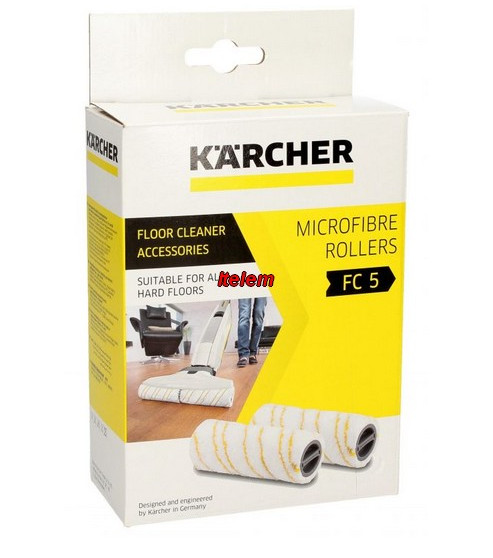 Rouleaux micro-fibres aspirateur Karcher 2.055-006.0
