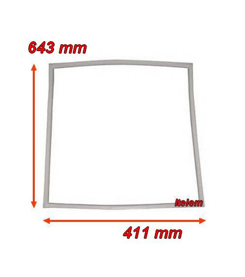 Joint de porte comptoir neutre Polaris 643x411 mm