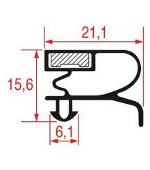 Joint de porte armoire réfrigérée Whirlpool