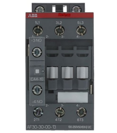 Relais-contacteur ABB AF30300013 lave-vaisselle Colged Elettrobar AF30300013