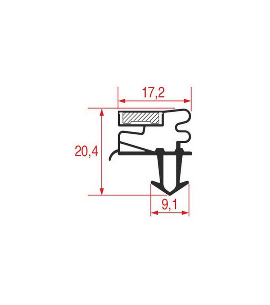 Joint de porte armoire réfrigérée Modular
