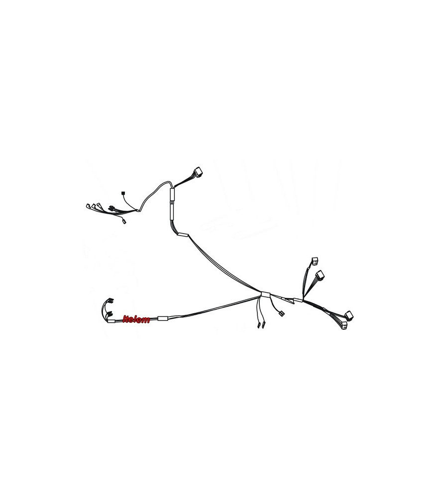Faisceaux de câbles lave-linge Haier 49124571