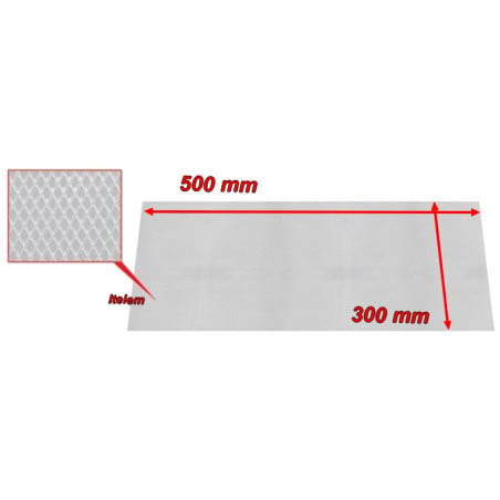 Emballage gaufres 300x500 mm machine à mettre sous vide Telca 100 pièces BUSTEGOFFR30X50