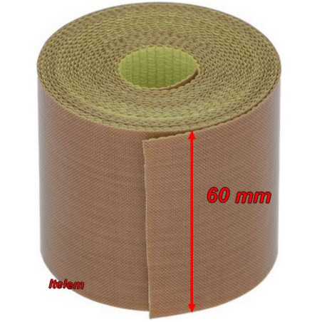 Ruban polytétrafluoroéthylène sous-videuse Tecla TEFLON-60MM-3MT