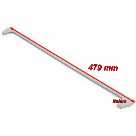 Profil de clayette avant réfrigérateur Whirlpool Bauknecht C00372698