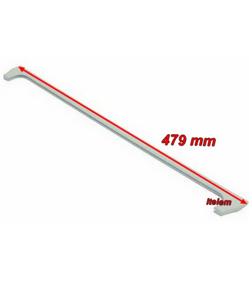 Profil de clayette avant réfrigérateur Whirlpool Bauknecht C00372698