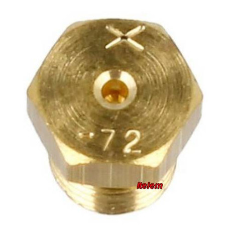 Injecteur auxiliaire 72 gaz naturel table de cuisson Smeg 909010470