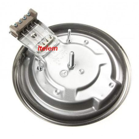 Plaque électrique fonte diamètre 145mm 1500W table cuisson 12.14463.022