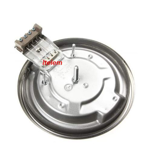 Plaque électrique fonte diamètre 145mm 1500W table cuisson 12.14463.022