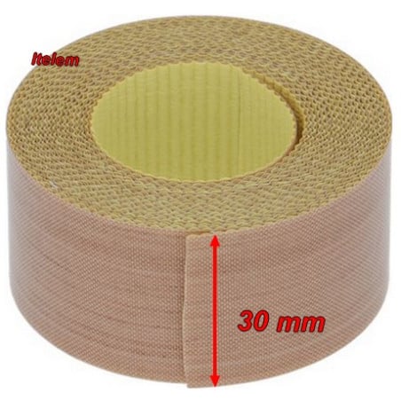 Ruban polytétrafluoroéthylène sous-videuse Tecla TEFLON-30MM-3MT