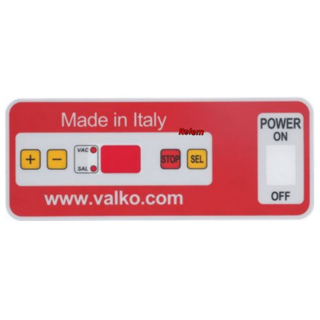 Sérigraphie commande sous-videuse Valko 1103V126