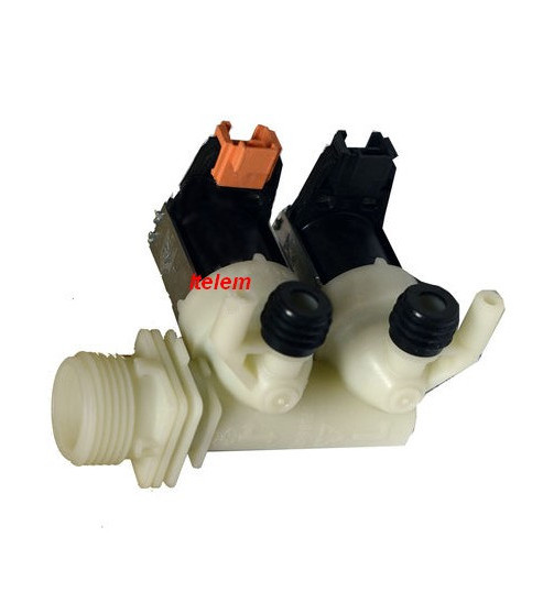 Elettrovalvola Doppia Con Connettori Per Lavatrice FAGOR/BRANDT | Ricambio Originale 52 X 4017