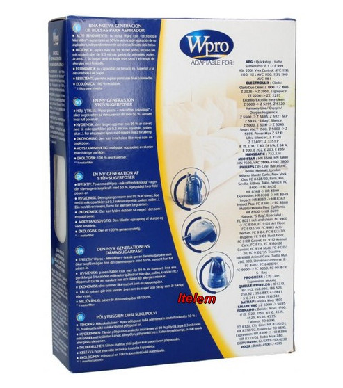 Sac aspirateur Electrolux Philips SB242-MW