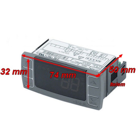 Thermostat régulateur DIXELL XR02CX-5N0C0 armoire réfrigérée Horeca