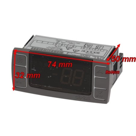 Thermostat régulateur DIXELL XR02CX-5N0C1 armoire réfrigérée Horeca