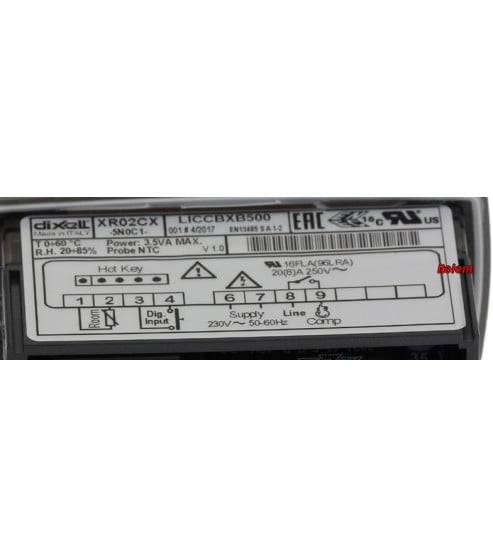 Thermostat régulateur DIXELL XR02CX-5N0C1