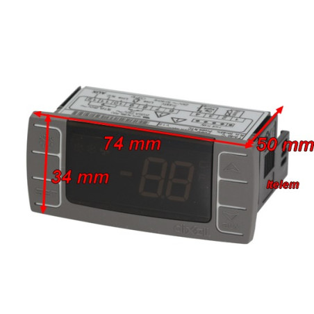 Thermostat régulateur DIXELL XR03CX-5N0C1 armoire réfrigérée Horeca