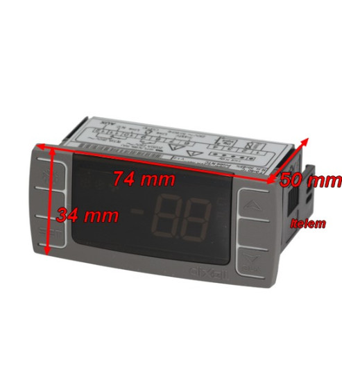 Thermostat régulateur DIXELL XR03CX-5N0C1 armoire réfrigérée Horeca