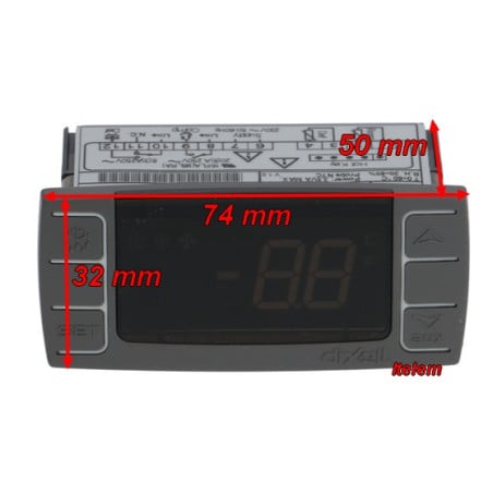 Thermostat régulateur DIXELL XR04CX-5N0C1 armoire réfrigérée Horeca