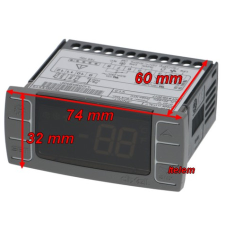 Thermostat régulateur DIXELL XR06CX-5N0C1 armoire réfrigérée Horeca