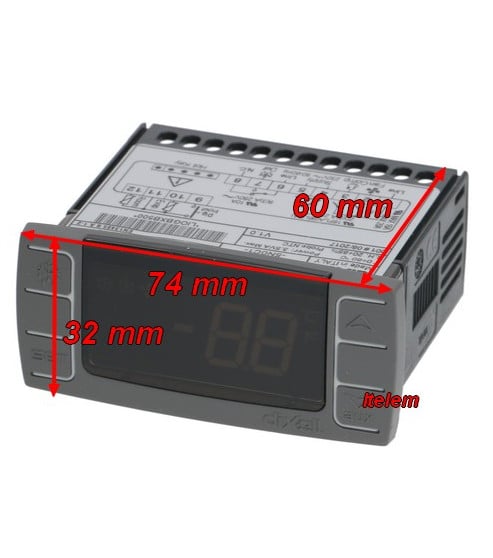 Thermostat régulateur DIXELL XR06CX-5N0C1 armoire réfrigérée Horeca