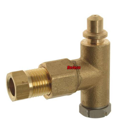 Corps de veilleuse avec injecteur 0,40 mm butane propane fourneau Zanussi